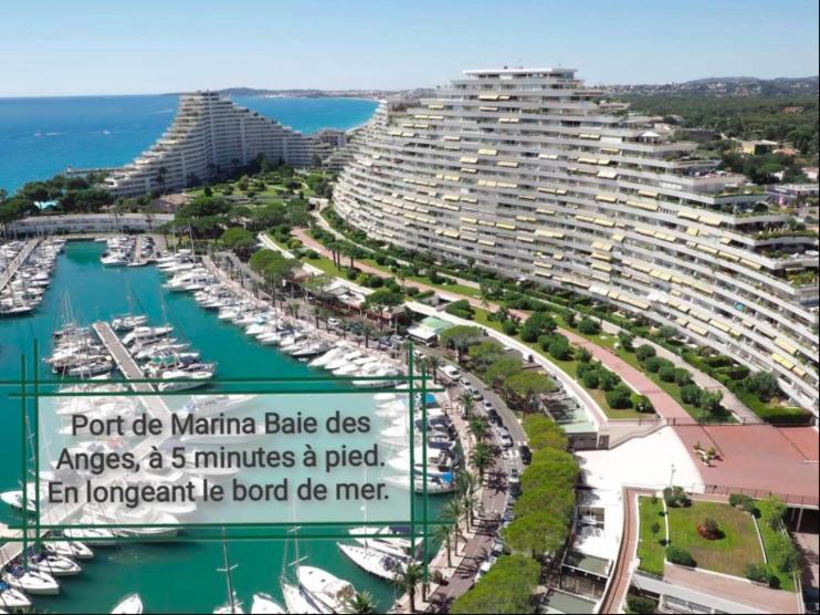 Cote D'Azur Joli Studio 50M Plage, Climatisation , Parking. Villeneuve-Loubet Exterior photo